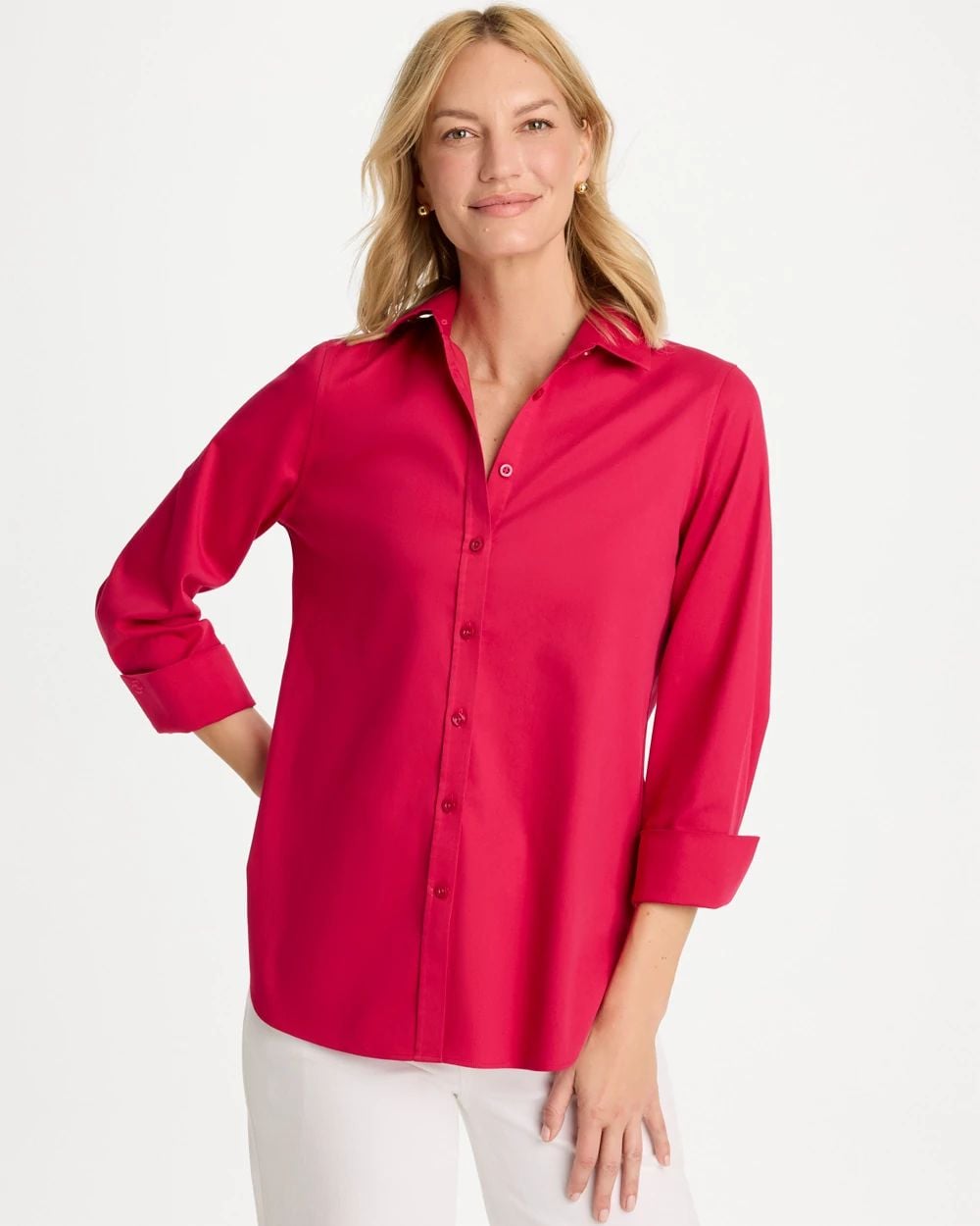 No Iron™ Stretch Shirt | Chico's